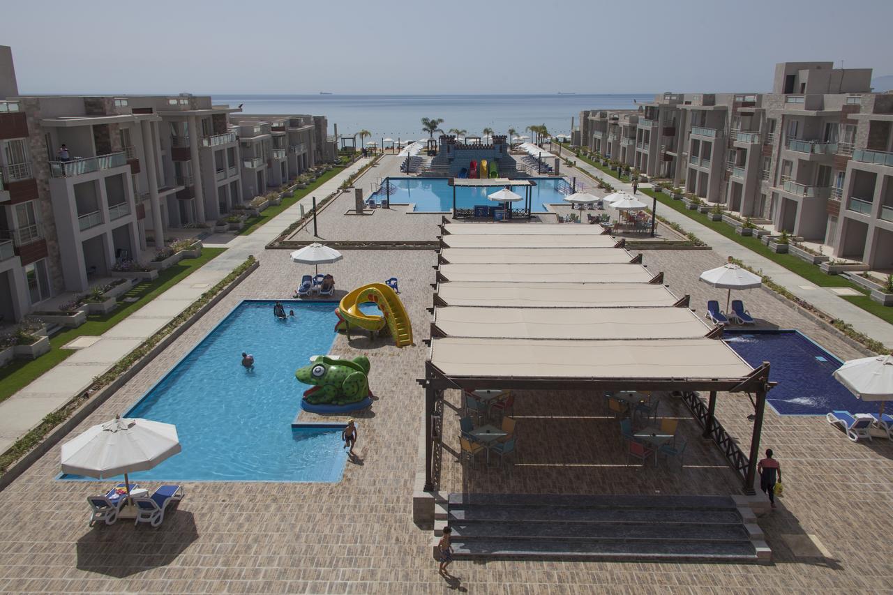 Elite Residence & Aqua Park Ain Sukhna Bagian luar foto